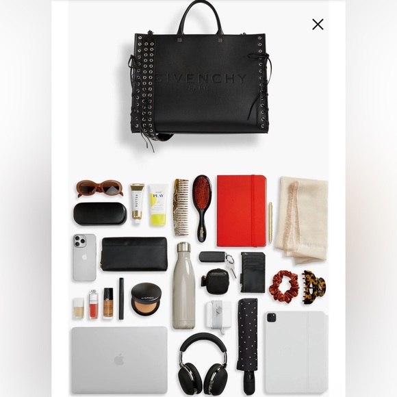 Givenchy NWT G-Tote Medium Shopping Bag in Leather with Corset Detail - Picture 10 of 12